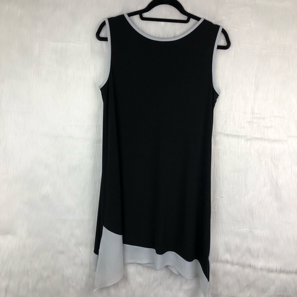 Donna Ricco Black Shift Dress - Picture 3 of 3